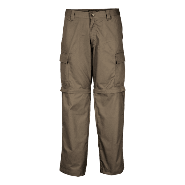 Varkhart Mans Olive Zip Off Broek – Varkhart